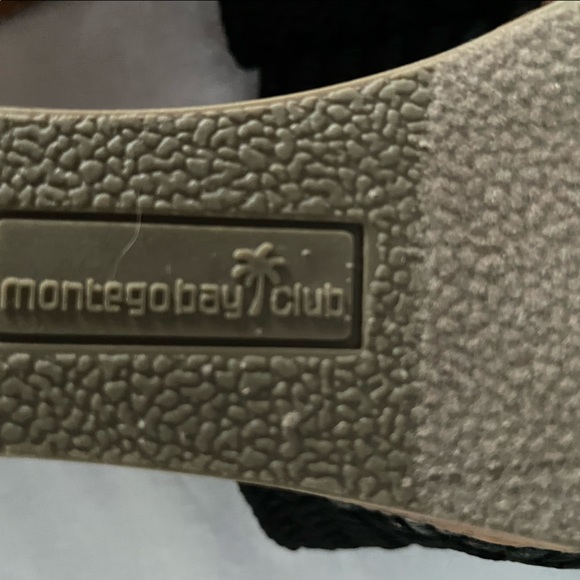 Brand new Montego Bay club black cork sandals. Size 11 (usually I am a size 10) - Picture 5 of 12